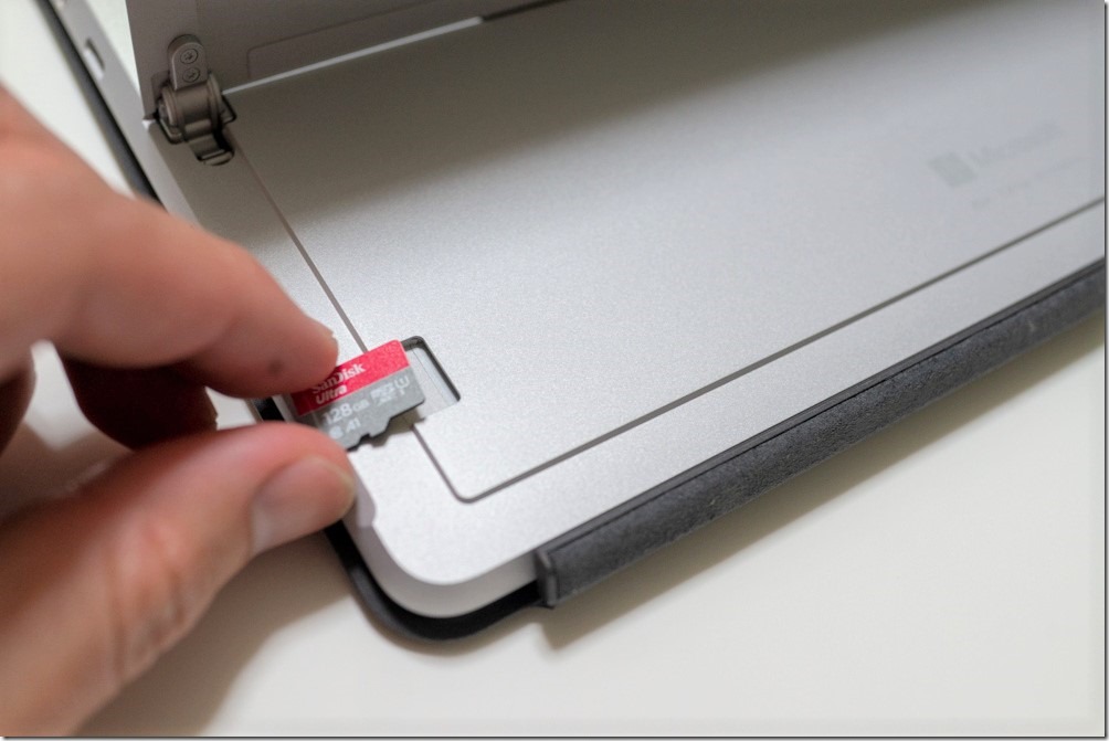 microSDでSurface Goの少ない容量を拡張する【レビュー】 | Surface Fan
