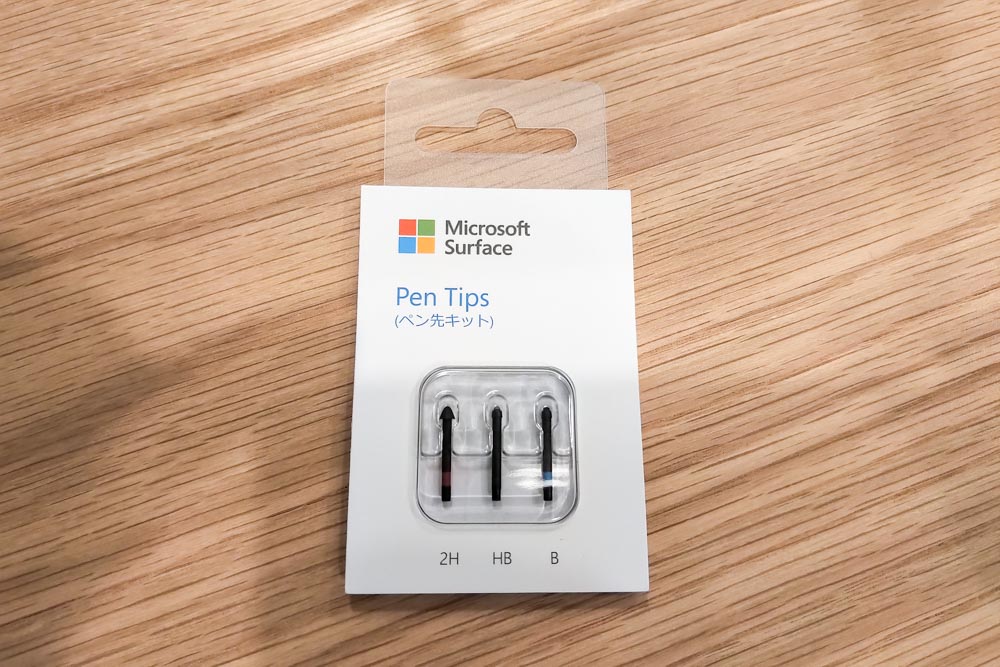 Surfaceペンのペン先を交換する方法：ペン先キット GFU-00007